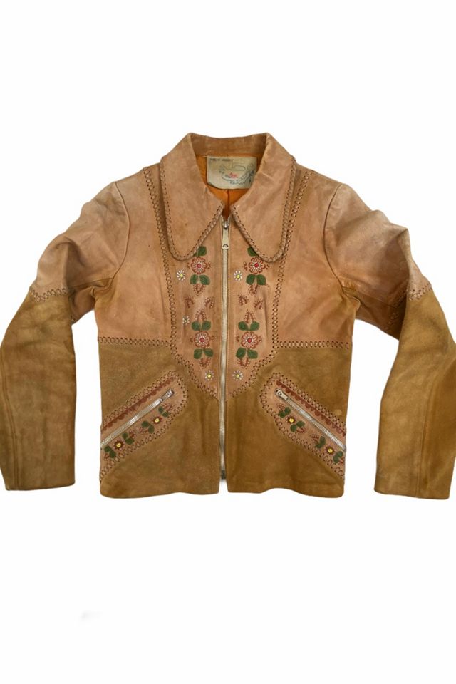 70s Char Leather Jacket Size S ユニセックス