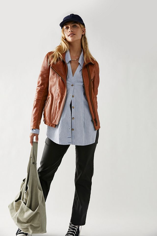 We The Free Cora Leather Jacket #3