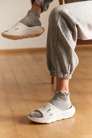 Movement Classic Ruffle Socks by FP Movement at Free People in Grey
