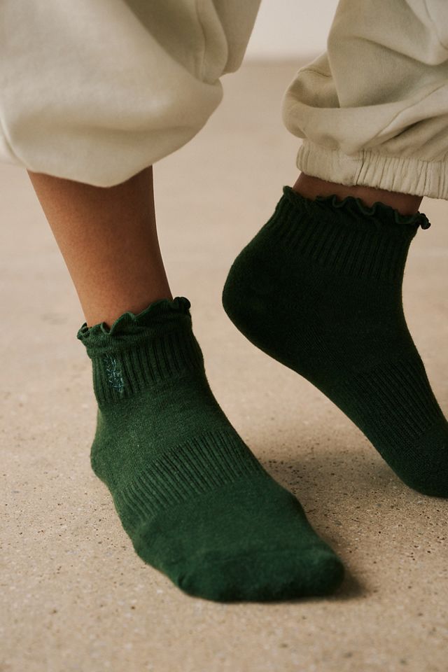 Ruffle Crew Sock