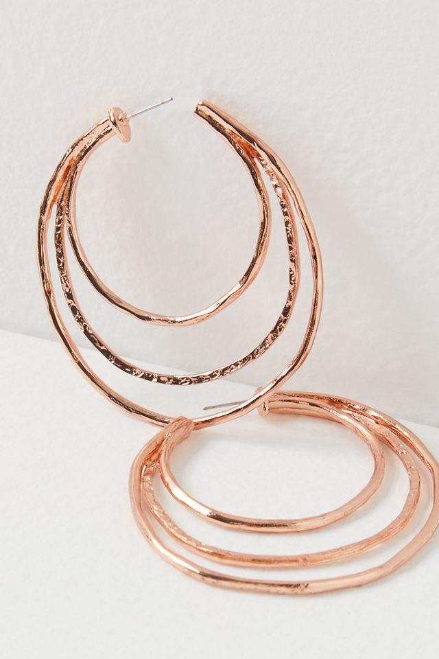 Zula Layered Hoop Earrings #1