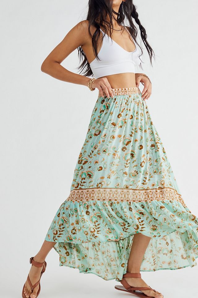 Botanic Kiss Hi-Low Skirt #2