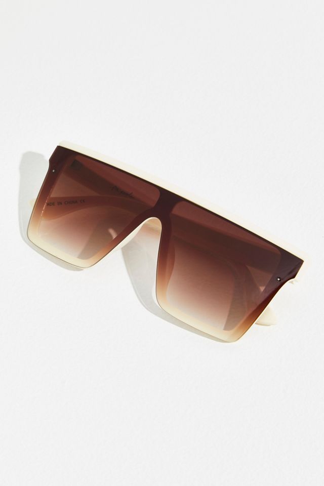 Paris Oversized Shield Sunglasses #1
