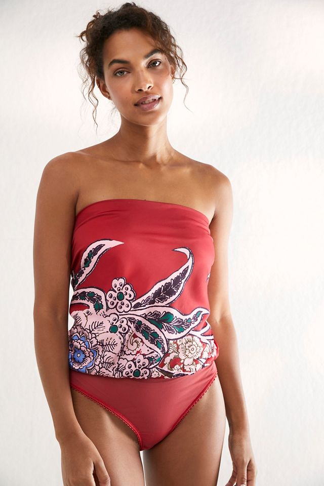フリーピープル Free People Spellbound Bodysuit レディース シャツ トップス Cherry Combo Spellbound Bodysuit | Free People