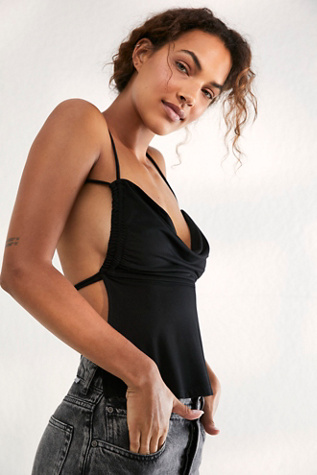 So Soft Cami by Intimately at Free People in Black, Size: XL