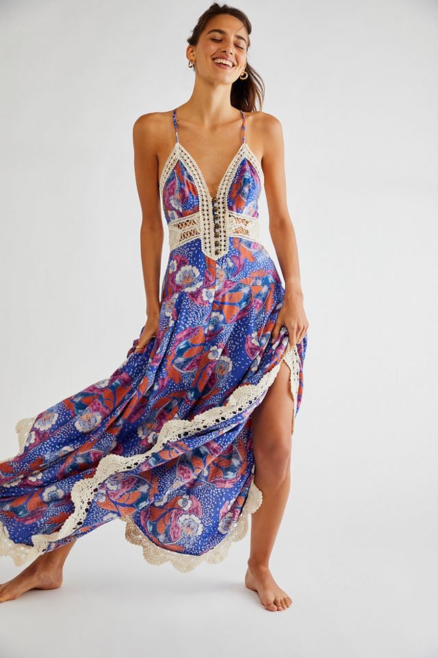 jolene maxi dress Jolene Printed Maxi Dress  Caroline Hill