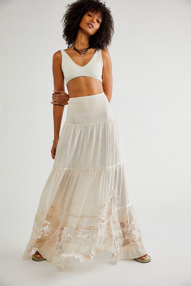 Kahula Smocked Convertible Skirt | Free People