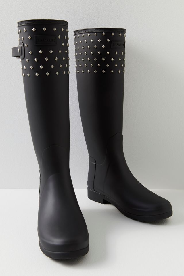 Studded hunter outlet boots