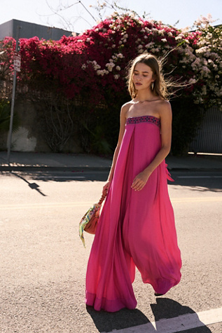 pink and purple jumpsuit