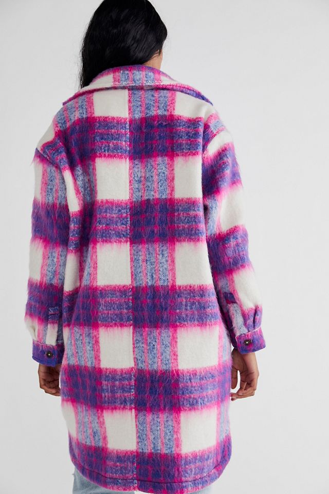 Cassie Plaid Shacket #1