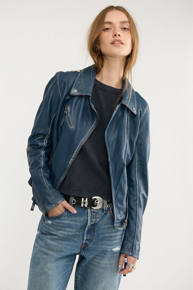 Christy Leather Moto Jacket #3