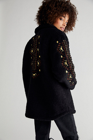 NEW Free People x selling Driftwood Sheeba Cozy Shacket