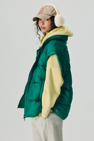 In A Bubble Puffer Vest