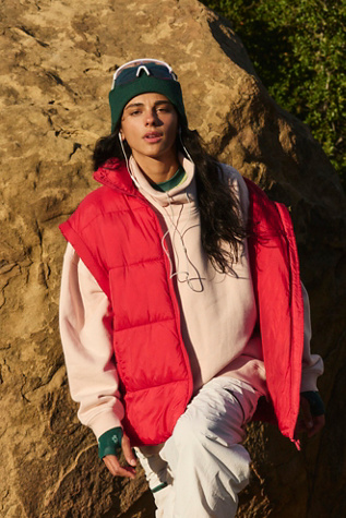 In A Bubble Puffer Vest