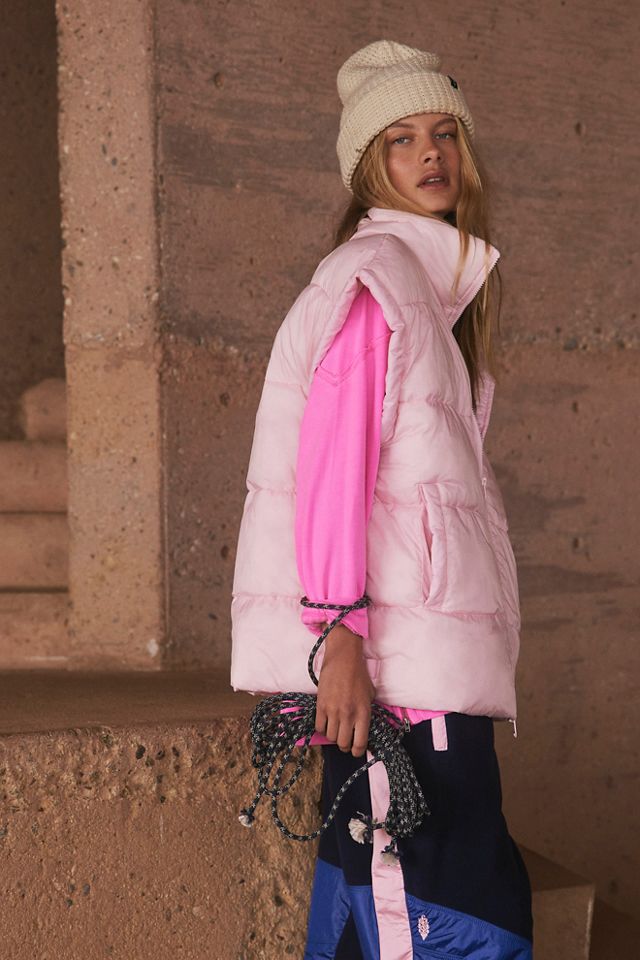 Free people pink clearance puffer