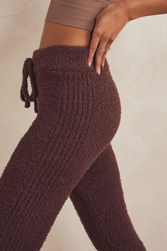 Pantalon de jogging en jersey peluche côtelé #3