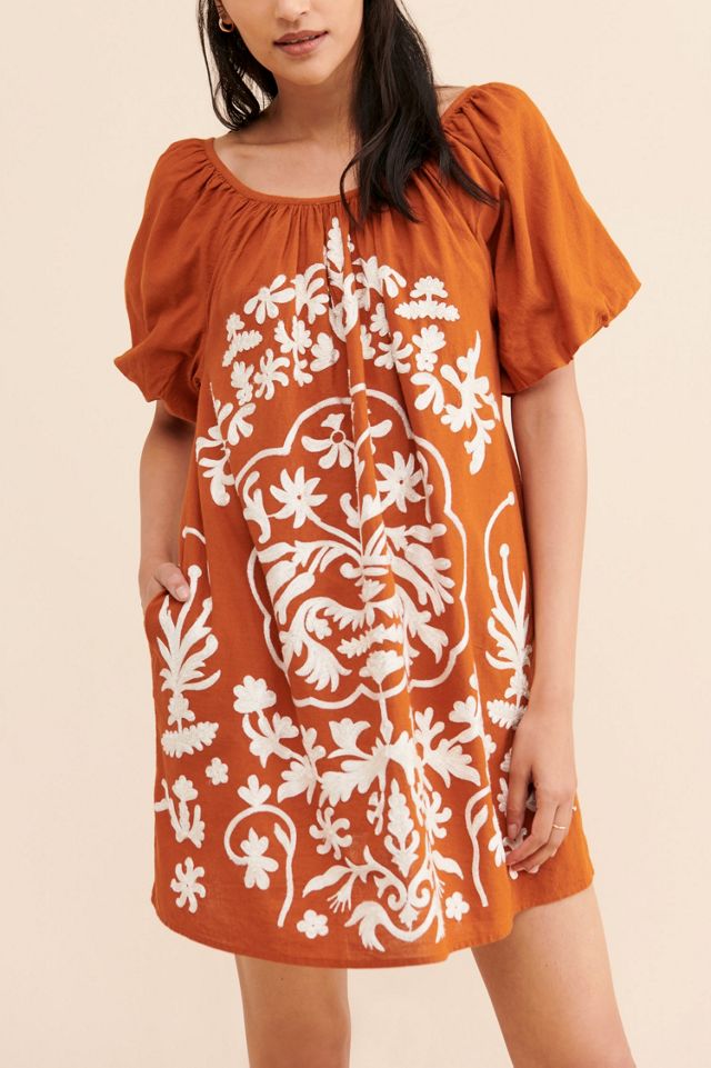Fiona Embroidered Mini Dress #4