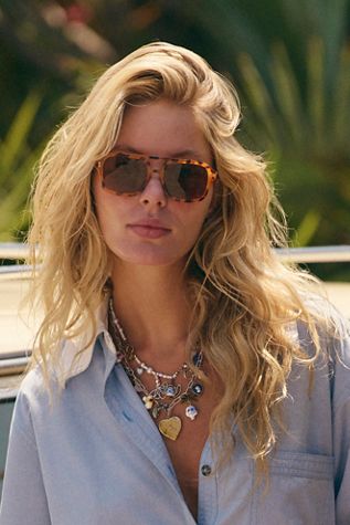 Luna Classic Aviator Sunglasses