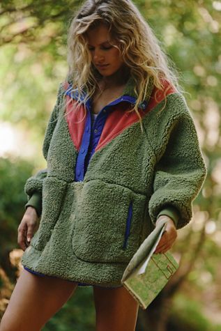 Fall To Rise Fleece Quarter Snap