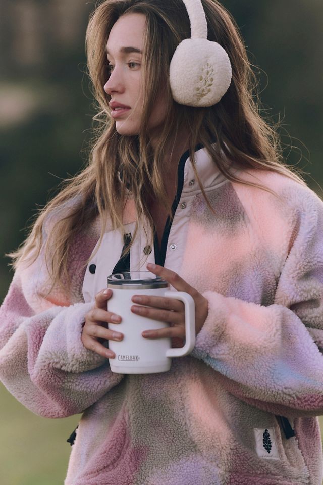 Hit The Slopes Printed Fleece Pullover #3