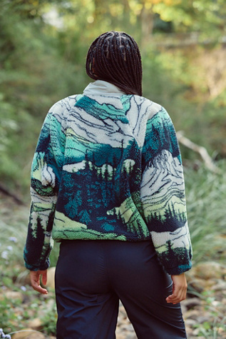 Hit The Slopes Printed Pullover