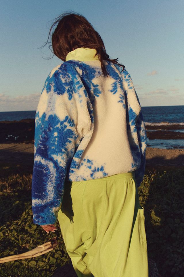 Hit The Slopes Printed Fleece Pullover #1