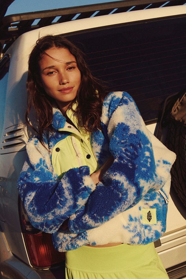 Hit The Slopes Printed Fleece Pullover #3
