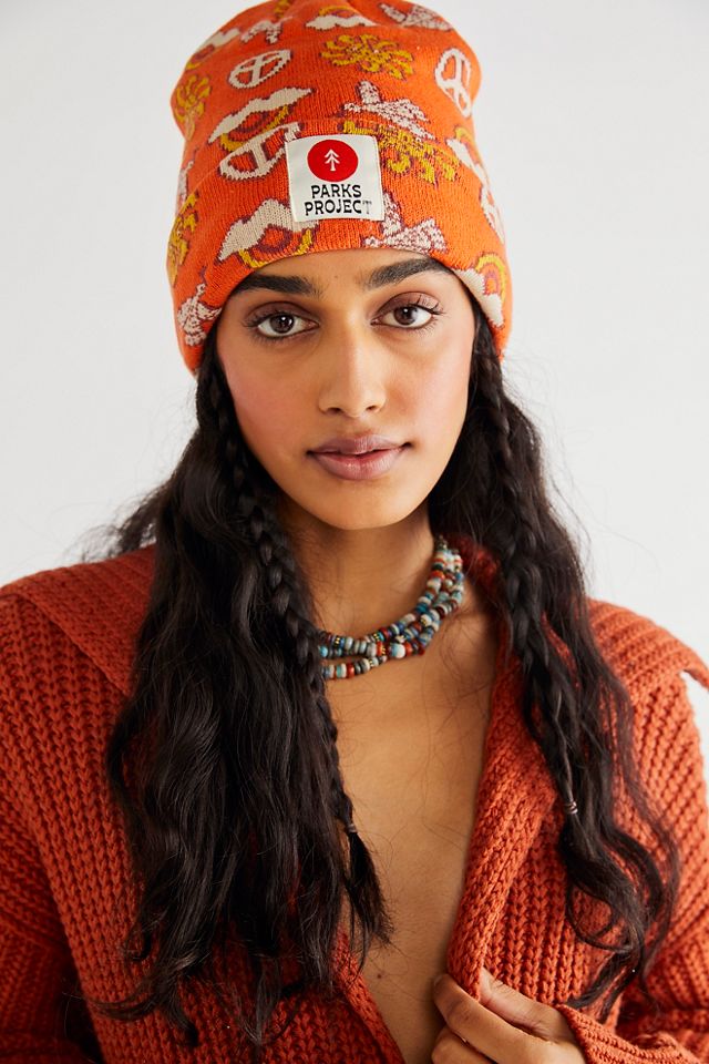 Fun Suns Intarsia Beanie #1