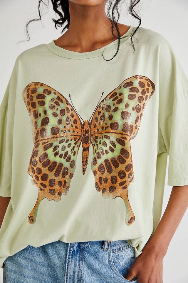Leopard Butterfly Tee #2