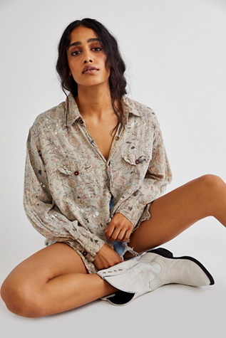 Lightning Strikes Western Boots