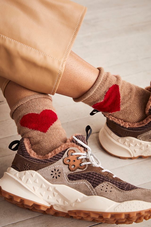 Love Cashmere Crew Socks