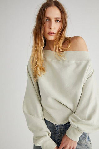 Free people off the shoulder sale sweater