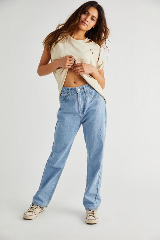 Milk It Stud Jeans #3