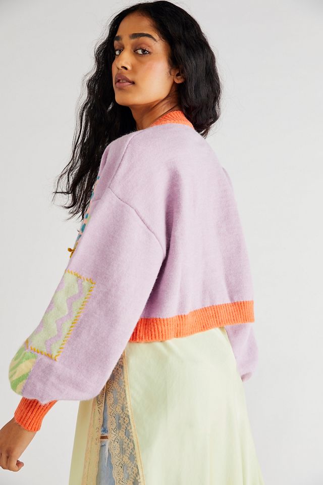Jessie Intarsia Cardi #1