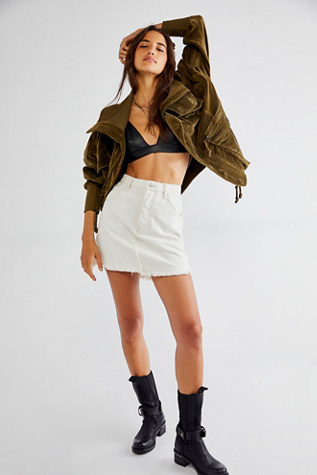 Bomber FP Movement By Free People - Taille S - Marron - Col Amovible - Neuf Avec Étiquettes