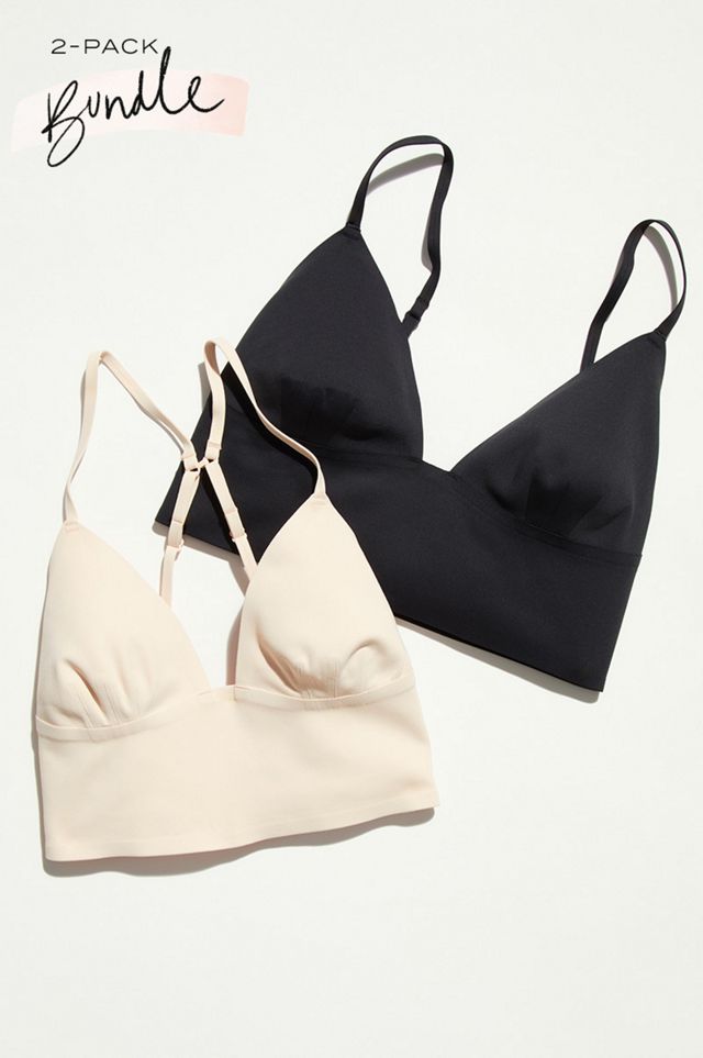 Free People Sage Longline Neo Bralette - White