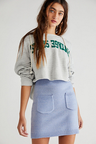 free people sweater skirt