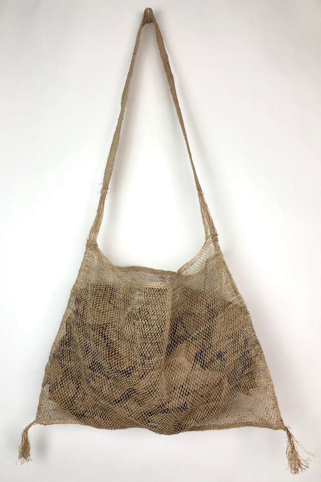 Large Hand Crochet Fisherman Bag Selected by Picky Jane