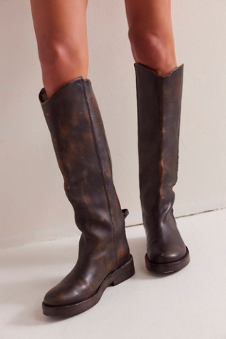 We The Free Bryce Equestrian Boots at Free People in Brown, Size: EU 38