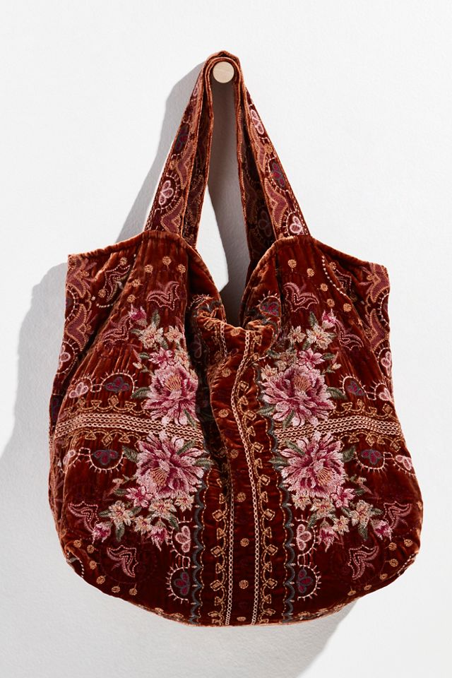Joanna Velvet Tote #2