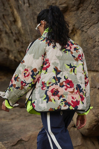 Pippa Printed Packable Puffer Jacket