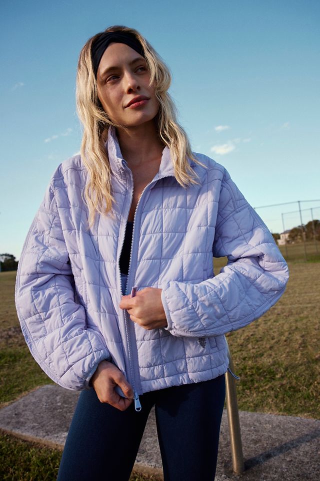 Puffer Jacket - Light blue - Ladies