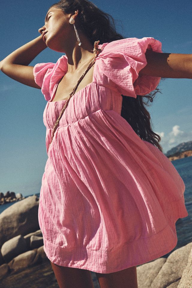 Free people pink store dress