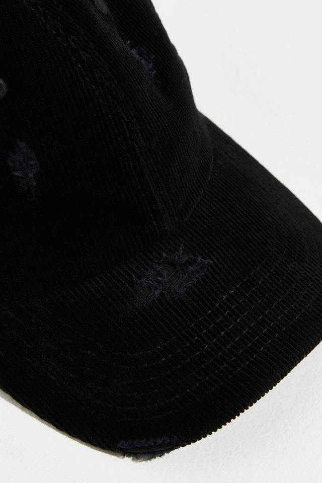 Miles Distressed Cord Baseball Hat #3