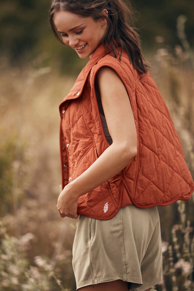 Quinn Quilted Puffer Vest | Free People