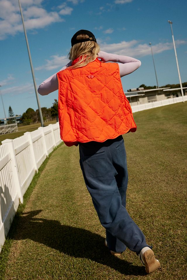 Quilt Crop Puffer Vest, Muse & Maven Boutique