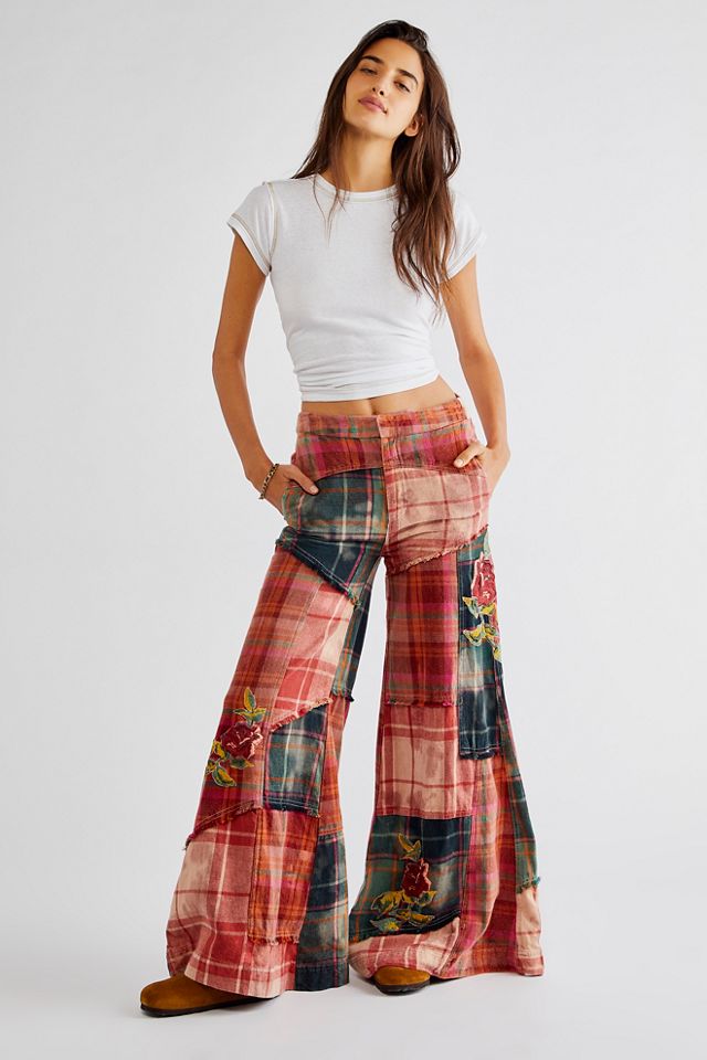 Distant Heart Wide-Leg Pants | Free People