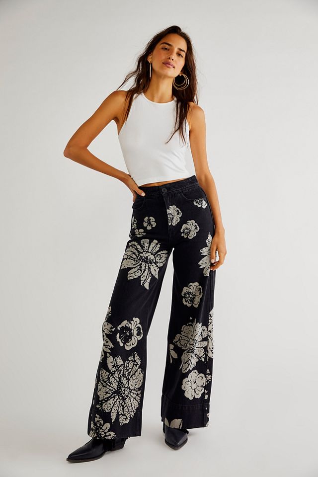 Free People Talia outlet Discharge Trouser Jeans - 31