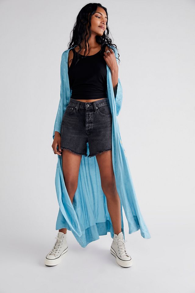Atrium Embroidered Maxi Robe #2