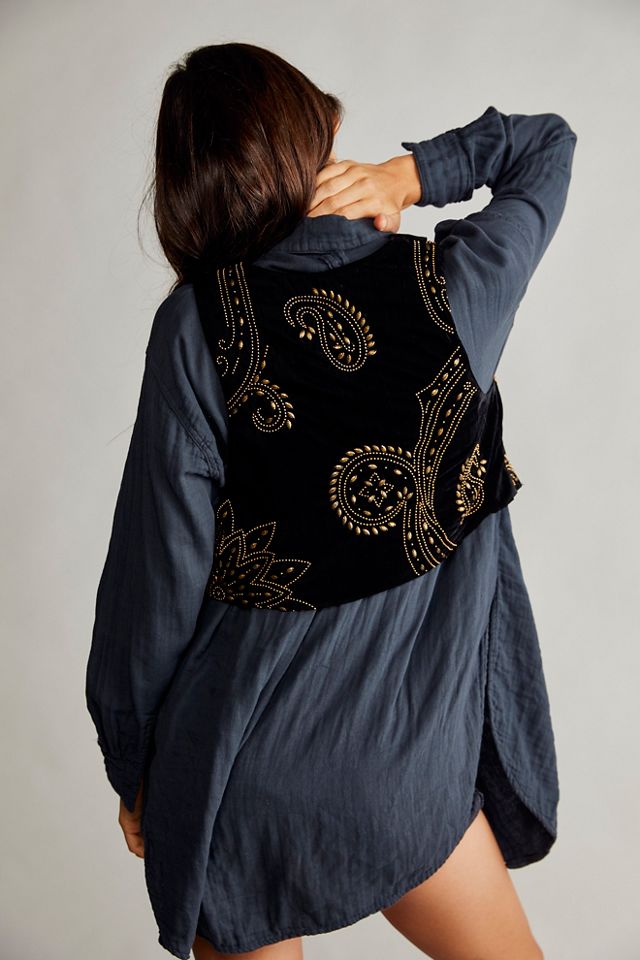 Delilah Studded Waistcoat #2
